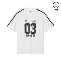 【MLB】短袖T恤 涼感 Varsity系列 紐約洋基隊(3ATSV2143-50IVS)