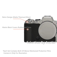 EOS Retro Decal Sticker For Canon EOS R5 EOS R6 EOS R EOS RP Protector Anti-scratch Coat Wrap Cover Case