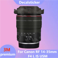 For Canon RF 14-35mm F4 L IS USM Lens Sticker Protective Skin Decal Film Anti-Scratch Protector Coat RF14-35 14-35 F/4