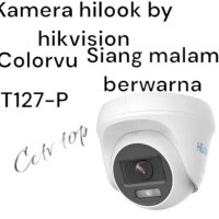 KAMERA CCTV HILOOK 2MP COLORVU SIANG MALAM TETAP BERWARNA ORIGNAL