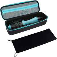 New EVA Hard Portable Carrying Protect Pouch for Revlon One-Step Hair Dryer and Volumizer Hot Air Brush Storage Bag Case