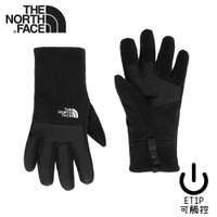 【The North Face 女 觸控彈性手套《黑》】4SH7/可觸屏抓絨手套/機車手套/防滑手套/保暖