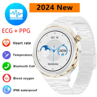 2024 Smart Watch For Women Luxury Original Smartwatch Women's Wristwatch Fitness Bracelet Ladies Watch Digital Electronics Clock