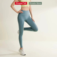 Quần tập gym, yoga nâng mông, tôn dáng không có đường viền cạp cao MT21 EMETIS