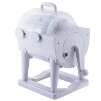 Manual Washing Spin Dryer Non-Electric Manual Washing Spin Dryer Portable Non-Electric Drum Spin Dryer For Camping Travelling