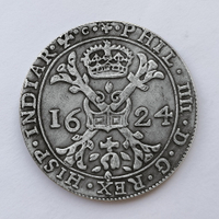 1624年西班牙國王菲利普四世紀念章外國硬幣仿古工藝品收藏