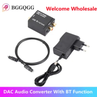 DAC Digital to Analog Audio Converter Bluetooth 4.0 Optical Fiber Toslink Coaxial Signal to RCA R/L Audio Decoder DAC Amplifier
