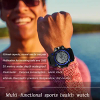 original Bluetooth SmartWatch Sports watch with Diving 30M Waterproof Temperature Monitor Pedometer Altitude Alarm Smart watch