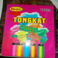 pipa asap warna warni durasi 60detik perlengkapan pesta