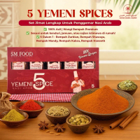 5 bottles yemeni spices Cooking