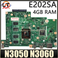 Notebook E202SA Mainboard For ASUS EeeBook E202S E202 Laptop Motherboard With N3050 N3060 4GB-RAM Maintherboard