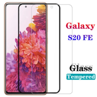 For Samsung S20 FE Tempered Protective Glass S 20 Lite Light S20FE Screen Protector For Galaxy s20 fe Black Film and Transparent