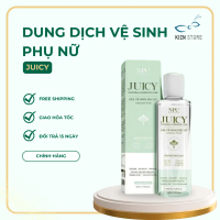 Dung dịch vệ sinh phụ nữ NPC Juicy 100ml, tinh chất trầu không làm sạch an toa dịu nhẹ, cân bằng pH,