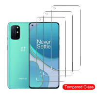 2.5D Full Glue Tempered Glass For OnePlus Nord CE 2 3 Lite 2T N100 N200 N20 Full Screen Protector For Ne Plus ACE Pro 9RT 9R 8T