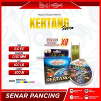 SENAR RELIX NUSANTARA KERTANG X8 300M | MULTI COLOR | BENANG PE PE 0.8