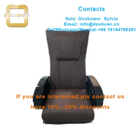 Human touch massage chair part with pedicure chair leather cover for luxury pedicure chair factory