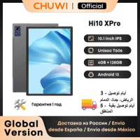 CHUWI Hi10X Pro Unisoc T606 4G LTE 10.1 Inch 800*1280 IPS Screen 4GB RAM 128GB ROM Tablets 2.4G/5G Wifi Android 13 Tablet PC