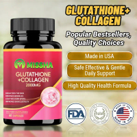 Missha Glutathione + collagen Kapsul, Membantu memutihkan kulit, 60 Kapsul