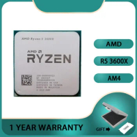 AMD Ryzen 5 3600X R5 3600X 3.8 GHz Six-Core Twelve-Thread100-000000022 Socket AM4 C PU Processor 7NM 95W L3=32M