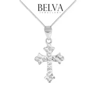 Liontin Emas Salib Italy - Belva Jewellery - BAPDGA41827