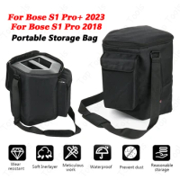 For Bose S1 Pro+ 2023 Shoulder Bag Carrying Case Shockproof with Shoulder Strap Speaker Storage Organizer Bag For Bose S1 Pro