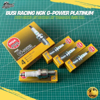 BUSI RACING NGK G-POWER PLATINUM PANJANG YAMAHA 125z SATRIA 2T VESPA NINJA 2T (1pcs)