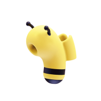 【情趣職人】Cutevibe-小蜜蜂 5頻吸吮 手指按摩器-黃