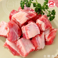 【台糖安心豚】豬小排肉4盒(600g/盒)