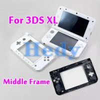 1PC For 3DS XL LL Replacement Hinge Part Bottom Middle Frame Shell Housing Case For 3DSXL Game Console Case