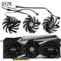 New For INNO3D GeForce RTX3070ti 3080 3080ti 3090 iCHILL X3/X4 super ice dragon Graphics Card Replacement Fan CF-12915S