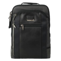 【TUMI】ALPHA BRAVO DAVIS系列15吋筆電直式後背包(炭灰)