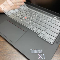 14" TPU Laptop Keyboard Cover For Lenovo ThinkPad X1 Carbon 2021 9th Gen ThinkPad X1 Yoga 6 Gen X1 Yoga 2021 Skin Protector