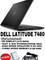 {REFURBISHED} DELL LATITUDE 7480 i5 6TH GEN