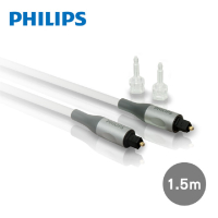 飛利浦 PHILIPS SWA3302S/10 1.5m數位光纖音源線附3.5mm轉接頭