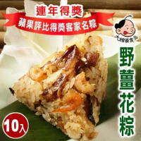 現貨+預購【大嬸婆】正宗野薑花粽子10顆組(85g/顆)
