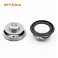 SOTAMIA 2Pcs 40MM 50MM Mini Portable Sound Speakers 4 Ohm 3W 8 Ohm 5W DIY Music Bluetooth Speaker Stereo Home Audio Loudspeaker