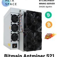 New Bitmain Antminer BCH BTC Miner Antminer S21 200T 195T 188T 3550W Best Profitable Bitcoin Miner Than Antminer S19 Pro S19 T19