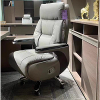Manual boss chair comfortable reclining large shift chair lunch break Sipi office space chair computer chair ergonomic chair