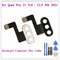 1Pcs Keyboard Connector Port Flex Cable Ribbon for iPad Pro 11 12.9 Inch 2021 3rd 5th Keypad Connection Flex Replacement Parts