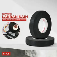 Lakban Kain Adhesive Cloth Tape Heat Resistant 15M TF11 Lakban Coklat Plakban Bening Pedia Solasi Gr