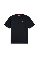 Kenzo Men's T-Shirt Boke Flower In Black FE65TS4744SG