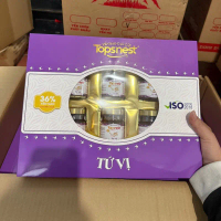 Hộp Yến sào tứ vị tăng cường sức đề kháng - long nhãn , hạt sen , táo đỏ , kỷ tử Yến sào a5 Yến sào 