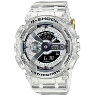 CASIO卡西歐 G-SHOCK 40週年限定 獨特透視錶面 半透明  GMA-S114RX-7A_45.9mm