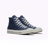 CONVERSE Official 1970s classic canvas men's and women's casual sports shoes, dark blue color, size