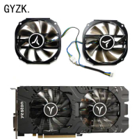 New For YESTON Radeon RX580 570 480 2048SP 8G D5 god of the earth Graphics Card Replacement Fan