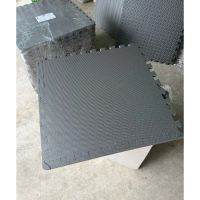 [DÀY 1.2CM]  10 thảm xốp ghép lót sàn ko hôi 60x60 VNXK cao cấp, kèm viền màu xám đen