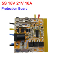 5S 18V 21V 18A 18650 Li-ion Lithium Battery Protection Board BMS for electric screwdriver power tool