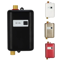 3800W Electric Water Heater Instantaneous Tankless Instant Hot Water Heater Shower Flow Water Boiler 220V