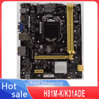 1150 H81M-K/K31ADE H81 Motherboard PCI-E 2.0 USB3.0 Micro ATX