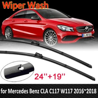 for Mercedes Benz CLA C117 W117 2016 2017 2018 Windscreen Car Accessories CLA180 CLA200 CLA220 CLA250 CLA45 AMG Car Wiper Blades